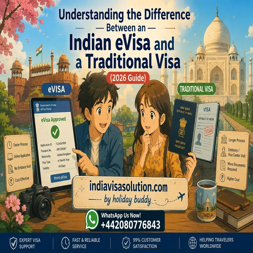 Indian eVisa vs Traditional Visa