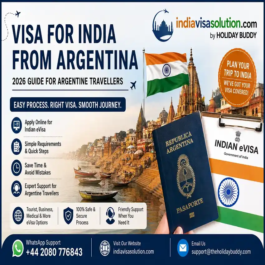 visa for India from Argentina