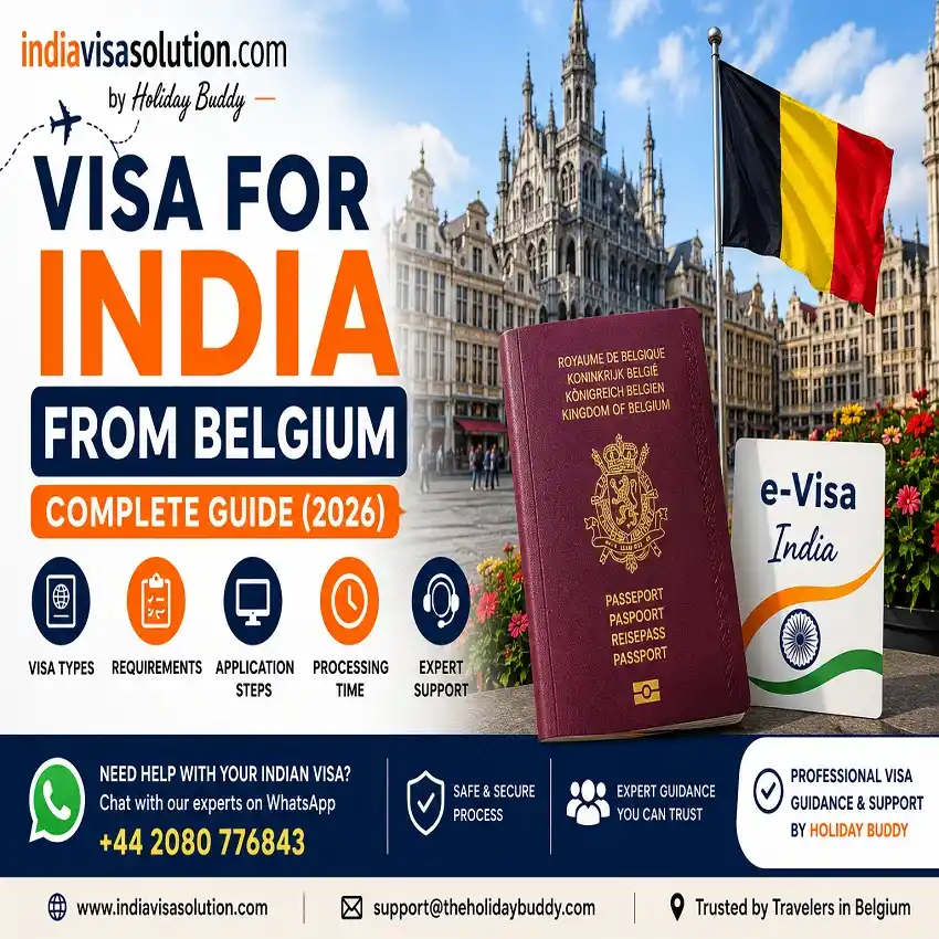 Visa for India from Belgium
