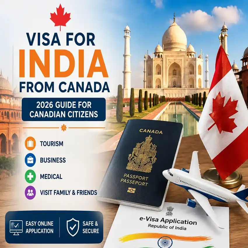 Visa for India from Canada