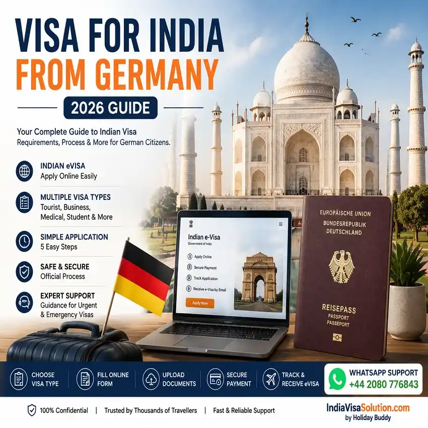 Visa for India from Germany