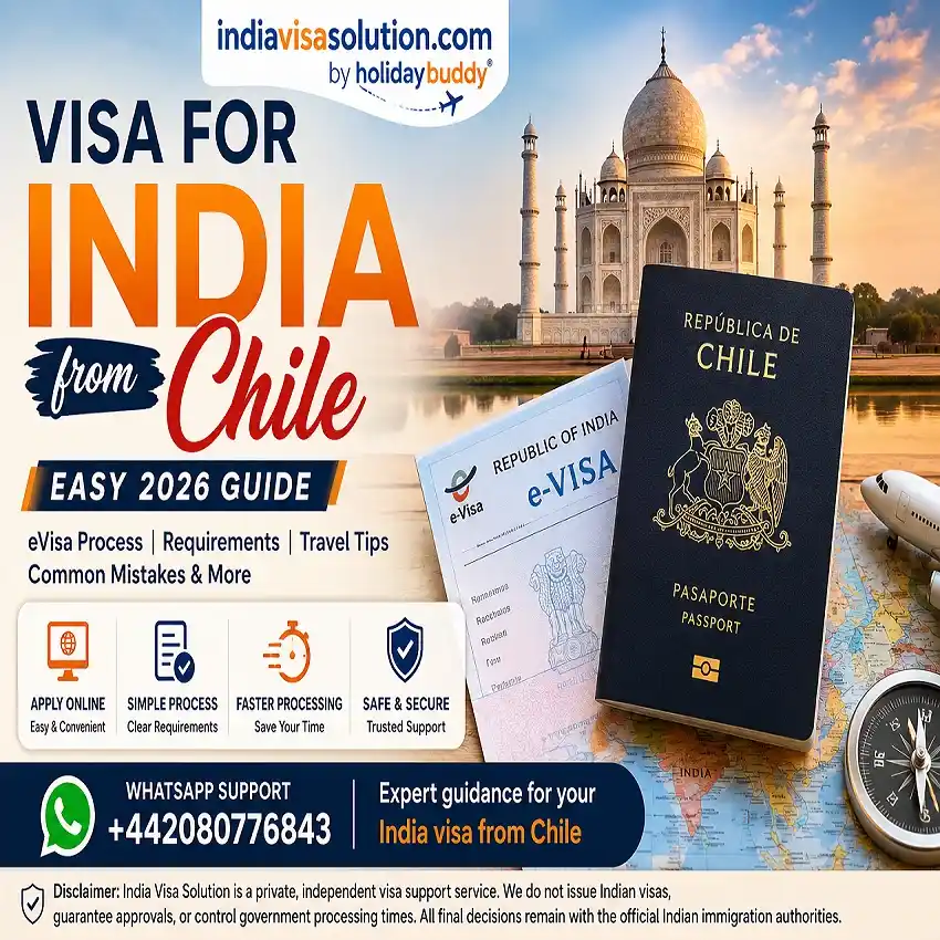 visa for India from Chile