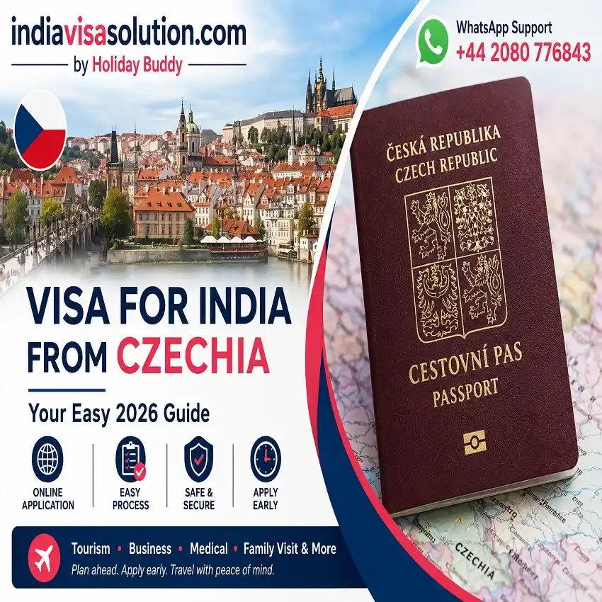 Visa for India from Czechia