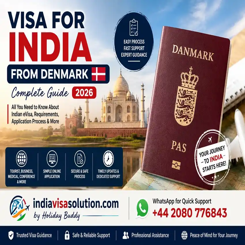 Visa for India from Denmark