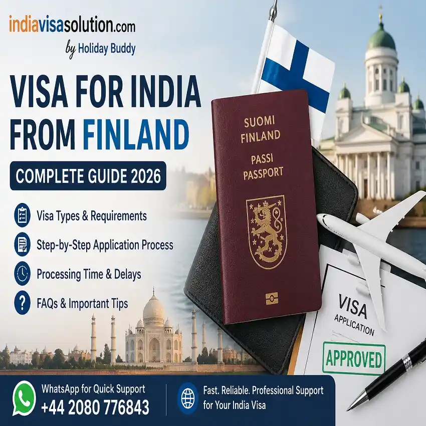 Visa for India from Finland