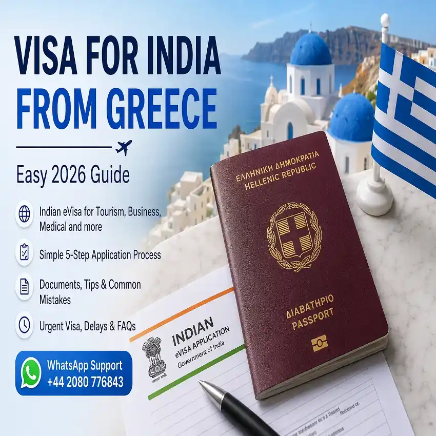 Visa for India from Greece