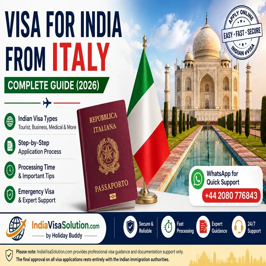 Visa for India from Italy