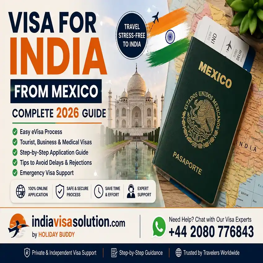 visa for India from Mexico