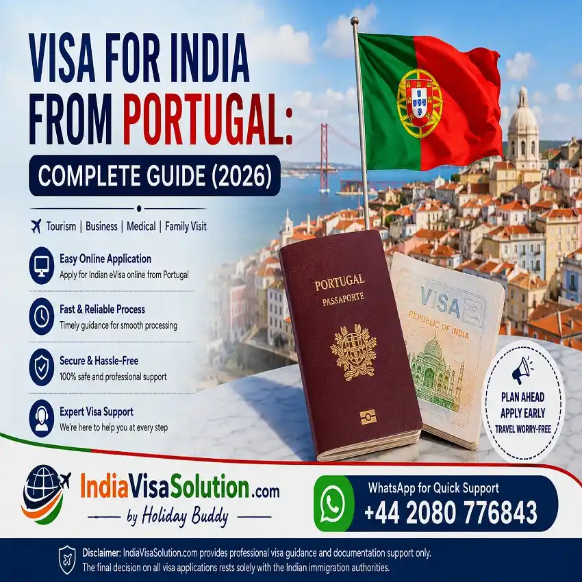 Visa for India from Portugal