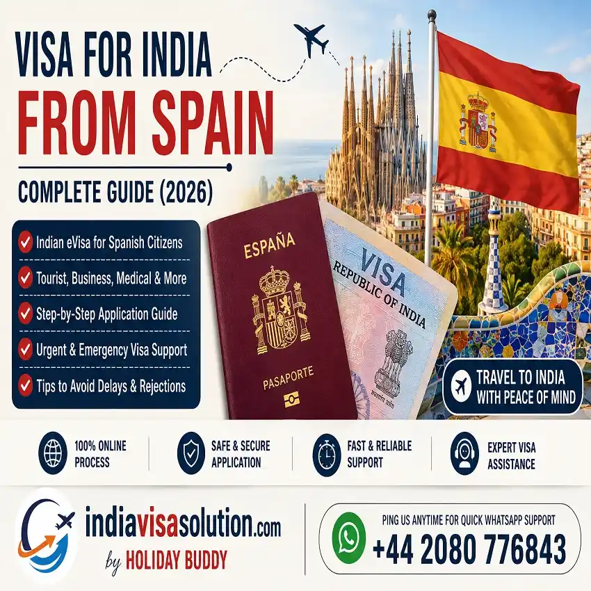Visa for India from Spain