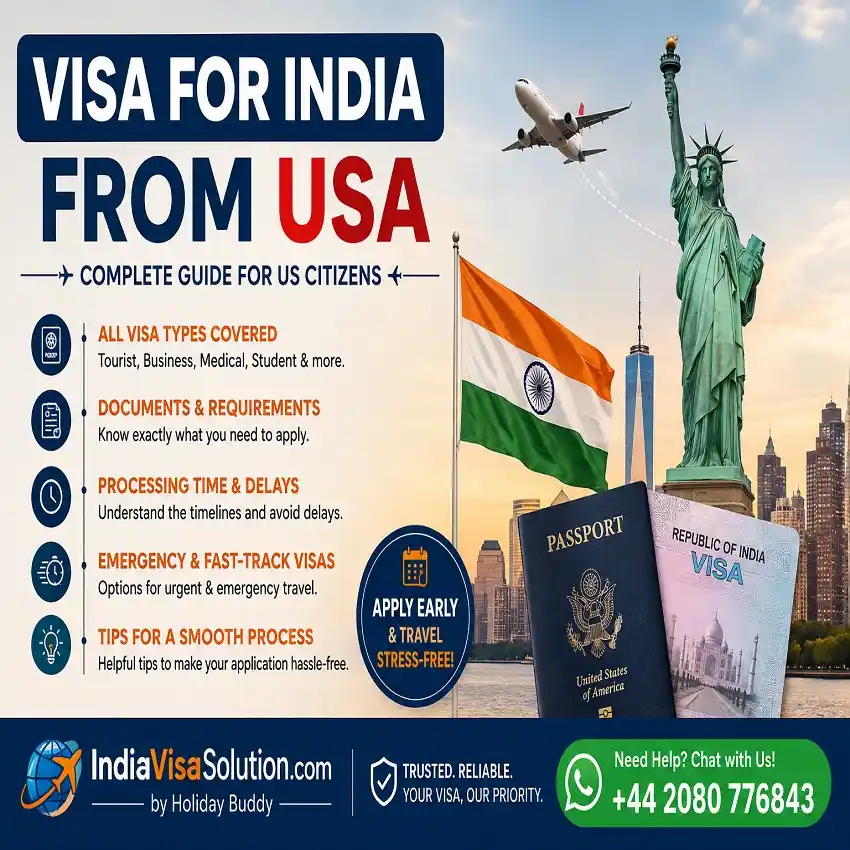 Visa for India from USA